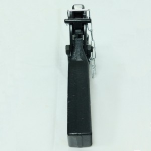 105010 Heavy Duty 8Ton Black Forged Trailer Pintle Hook With 2” Hitch Ball