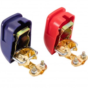 102069 Quick Release Battery Terminals Clamps Connectors 12V For Auto