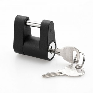 11410 1/4 Intshi Black Trailer Hitch Coupler Lock