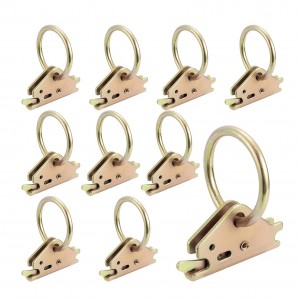 102079 Steel E-Track O Ring Tie Down Anchors For Cargo Control