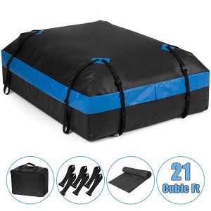 10323A 21 Cubic Feet Car Rooftop Bag Roof Top Luggage Bag