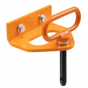 10303A Orange Zero Turn Mower Trailer Hitch & 5/8" Magnetic Hitch Pin