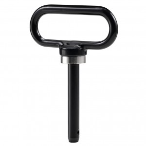 10305B Pasador de enganche magnético negro de 1/2″ Cortacéspedes Pasador de enganche de remolque