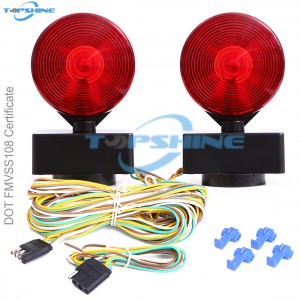 101506 Trailer Light Magnetic Towing Light Kit With 55 Pound Magnet