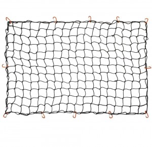 102039 Bungee Cargo Net 4x6Ft sunkvežimio lovos tinklas su 4 colių x 4 colių tinkleliu