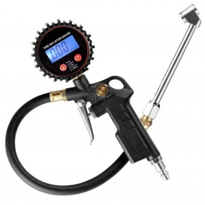 Iray amin'ireo mafana indrindra ho an'i Shina 4 amin'ny 1 Top Quality Digital Pressure Gauge Inflator Tire