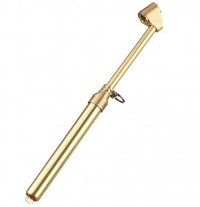 102022 Dual Head Truck Air Gage Brass Tire Pressure Gauge