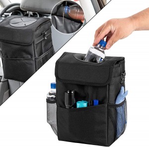 2.3 Galon IMPERVIUS Car quisquiliae Can Organizer Foldable Auto Quisquiliis Bin Car meminisset Bin