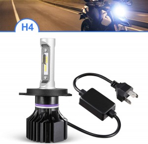 101219 H4 9003 HB2 High Beam អំពូល LED ចង្កៀងមុខម៉ូតូ