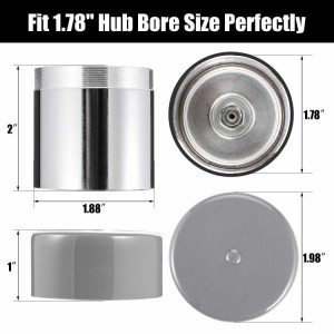 102085 1.78 Inch Bearing Protectors with Protective Bras for Trailer Boat