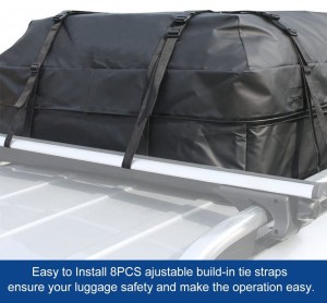 102002 Car Roof Cargo Carrier Bag Rooftop Storage Bag