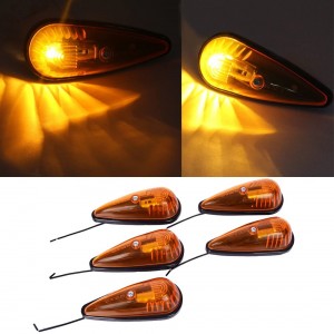 101507 Amber Teardrop Cab clearance spidol hateup ngajalankeun ID Lampu