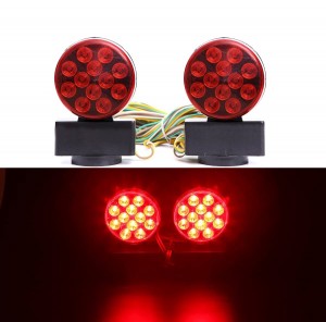 101018 12V Led Trailer Magnetic Towing Light Kit for Boat Trailer RV Truck