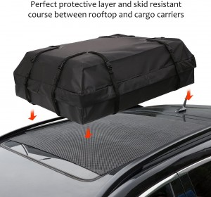 102008 Защитна постелка за товарна чанта против плъзгане на покрива на автомобила