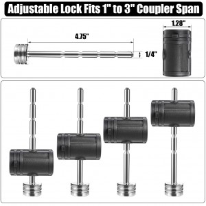 11401 1/4 Inch Lock Swivel Lock Tracker Head Lock Lock Coupler Language