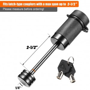 Factory Outlets China Yh9008 Steel Trailer Hitch Pin Lock, Tow Hitch Lock