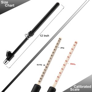 Manufactur standard Mini Pressure Gauge Manufacturer Factory Price Tire Pressure Gauge with Hose