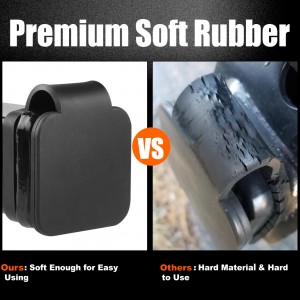 Wholesale ODM Automobile Rear Bar Refitting Accessories Trailer Hook Cover Arm 2 * 2-1/2 Connector Trailer Ball Head Cover Trailer Cover