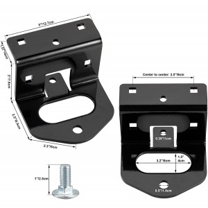 7004 Heavy Duty Black Zero Turn газон чапкыч Hitch Trailer Hitch