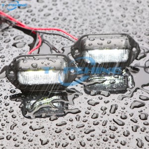 101203 LED Exterior License Plate Tag Light, Interior Courtesy Dome/Roof Lamp