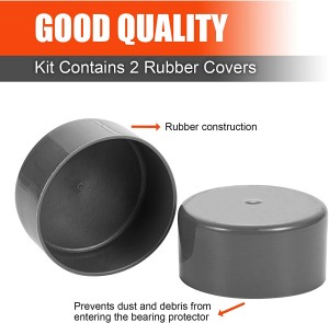 102084 1.98 ນິ້ວ Bearing Buddy Caps Dust Covers Replacement for Trailer Boat Wheel