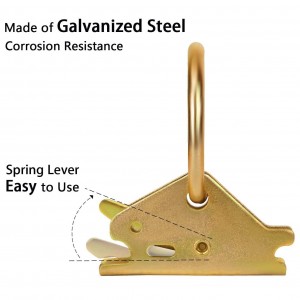 102079 اسٹیل ای ٹریک اے رنگ ٹائی ڈاؤن اینکرز کارگو کنٹرول کے لیے