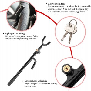 10343 Steering Wheel Lock Anti-Theft for Car Truck