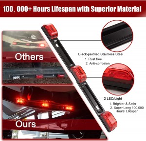 ODM Manufacturer Shina 45W CREE LED Work Light Bar Spot SUV Offroa mitondra fiara