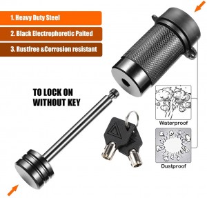 Factory Outlets China Yh9008 Steel Trailer Hitch Pin Lock, Tow Hitch Lock