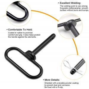 10305E Black Hitch Pin