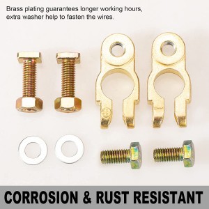 10329 Baterya Terminal Konektor Top Post Car Baterya Cable Terminal Clamp