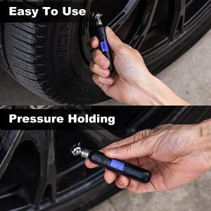 10349 100 PSI 4 Ranges Mini Pressure Checker Digital Tire Pressure Gauge