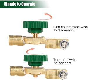 102072 Battery Quick Disconnect Switch Top Post Switch Cut/Shut Off