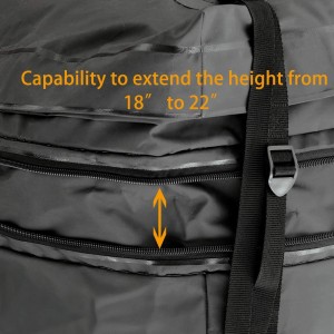 102003A Bolsa impermeable extensible para transporte de carga con enganche