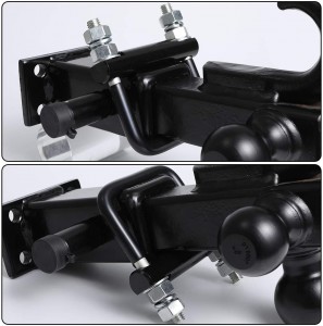 102055 Cross Clamp Anti-Rattle Stabilizer Hitch Tightener Para sa 2-1/2 Inch Hitches