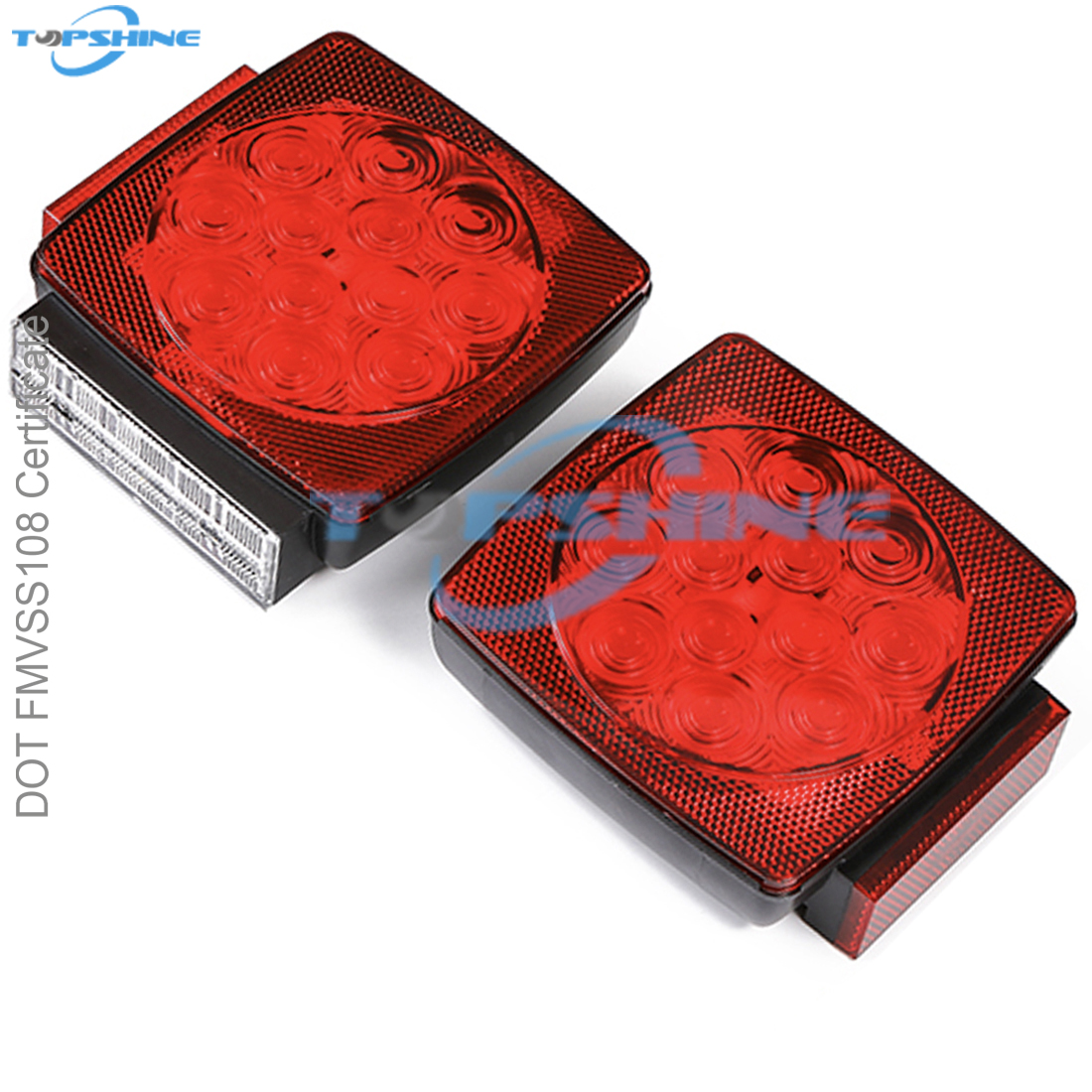 Low price for Strong Led Trailer Light - 101001W Waterproof Led Trailer Tail Light Kit For Truck Boat RV – Goldy detail pictures