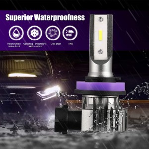 101228W H11 Super Bright Xenon White LED Fog Light Bulbs Fog Bulb nnọchi