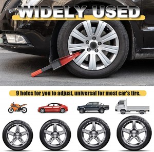 10332 Trailer Wheel Lock Security Tire Lock Anti Theft Lock With 3 Keys