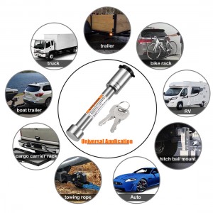 11210 5/8 Inci Stainless Steel Dogbone Tipe Trailer Hitch Pin Receiver Konci