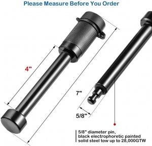 Special Design for China Yh1932 Customized Stainless Steel Trailer Hitch Pin Lock