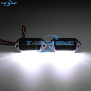 101203 LED Exterior License Plate Tag Light, Interior Courtesy Dome/Roof Lamp