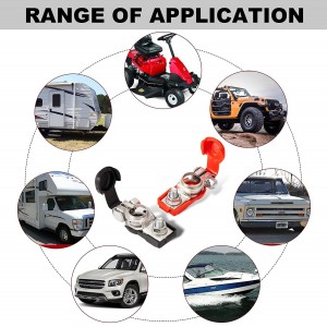 10327 ensembles de bornes de batterie connecteurs de bornes de câble de batterie de voiture négatifs et positifs