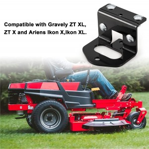 7004 Heavy Duty Black Zero Turn Lawn Mower Hitch Trailer Hitch