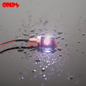 101201 12V Led Waterproof Daim Ntawv Tso Cai Phaj Lub Teeb Tag Ntsia Hlau Ntsia Hlau Teeb rau Tsheb Tsav Tsheb