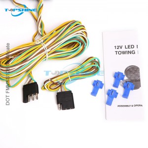 101018 12V Led Trailer Magnetic Towing Light Kit