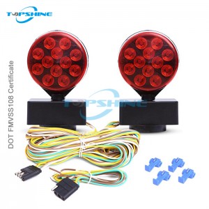 101018 12V Led Trailer Magnetic Towing Light Ki...