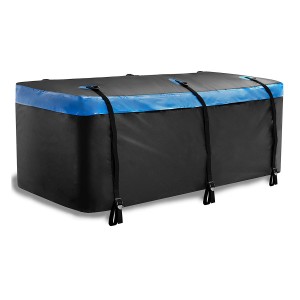 102003D 20 cu. ft Waterproof Blue Cargo Traveling Bag Hitch Cargo Carrier Bag